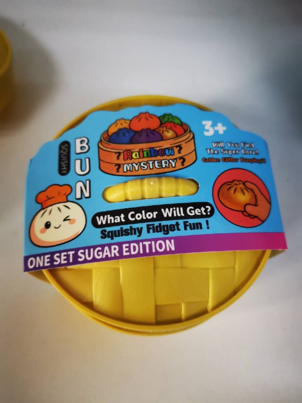 Rainbow Mystery Steamed Bun Stress Relief Fidget Toy